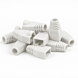 Viga de cabos DANICOM RJ45 branca - 10 unid.