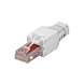 Conector RJ45 UTP CAT6a sem ferramentas DANICOM - para cabos flexíveis e rígidos