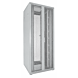 Armário de servidor branco 42U com portas duplas perfuradas na frente e atrás 800x800x2000mm (LxPxA)