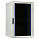 Armário de parede branco 27U com porta de vidro 600x600x1300mm (LxPxA)