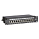 Painel de ligação FTP CAT5e de 10 polegadas - 12 portas