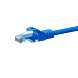 Cabo de rede UTP CAT5e de 10 m azul - 100% cobre
