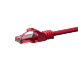 Cabo de rede UTP CAT6 de 10 m vermelho - 100% cobre