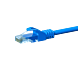 Cabo de rede CAT5e UTP de 1 m azul - CCA