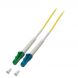 Cabo de fibra ótica simplex OS2 LC/APC-LC 1m