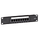 Painel de ligação UTP CAT6 de 10 polegadas - 8 portas