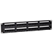 Painel de ligação CAT6 UTP - 48 portas