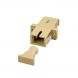 Acoplamento multimodo SC-SC simplex bege