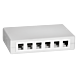Keystone Media Box de 12 portas