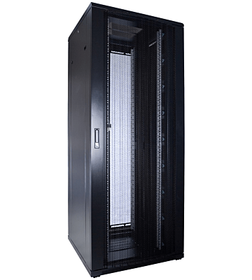 Armário para servidor 47U com porta perfurada 800x800x2200mm (LxPxA)