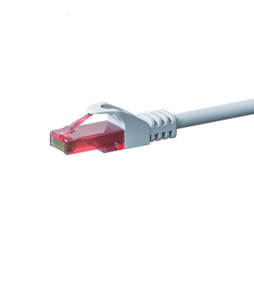 Cabo de rede UTP CAT6 de 2 m branco - 100% cobre