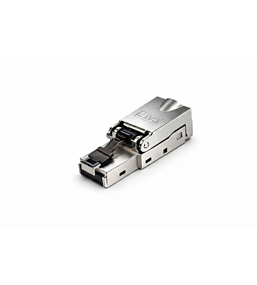 Conector DANICOM S/FTP CAT7 RJ45 sem ferramentas - para núcleo sólido