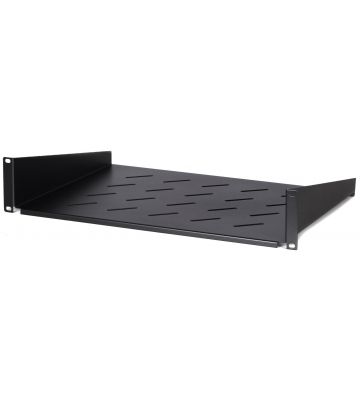 Prateleira 2U para armários de parede com 450 mm de profundidade - 350 mm de profundidade (máx. 15 kg)