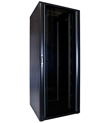 Armário para servidor 47U com porta de vidro 800x800x2200mm (LxPxA)