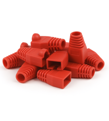 Viga de cabos DANICOM RJ45 vermelha - 10 unid.