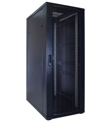 Armário para servidor 32U com porta perfurada 600x1000x1600mm (LxPxA)