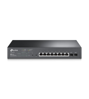 Switch PoE inteligente gerenciável TP-Link JetStream 2210MP de 10 portas