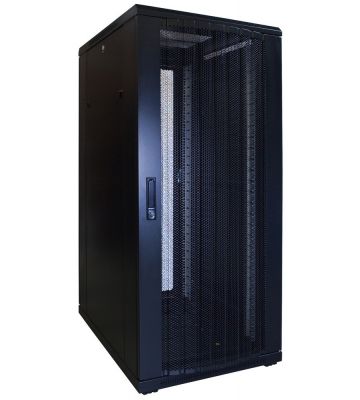 Armário para servidor 27U com porta perfurada 600x800x1400mm (LxPxA)