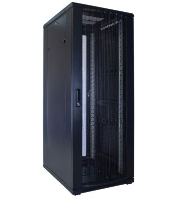 Armário para servidor 32U com porta perfurada 600x800x1600mm (LxPxA)