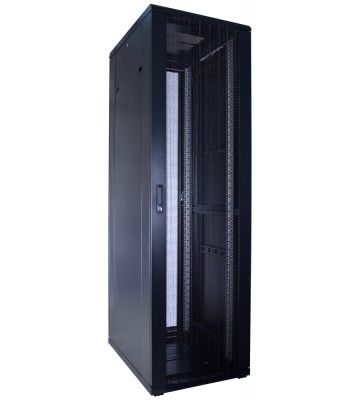 Armário para servidor 42U com porta perfurada 600x800x2000mm (LxPxA)