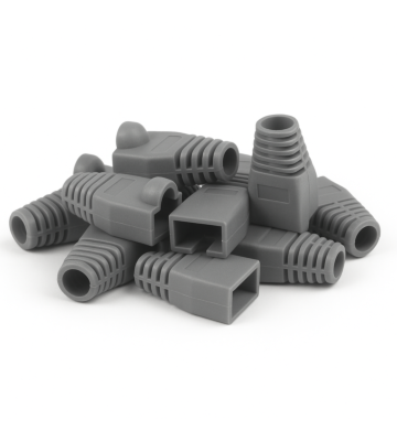 Viga de cabos DANICOM RJ45 cinzento - 10 peças
