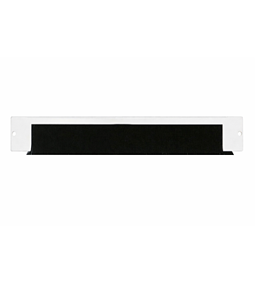 Entrada de cabos com escova - armários de parede - branco