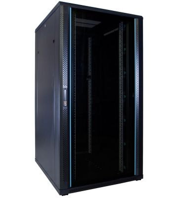Armário para servidor 32U com porta de vidro 800x1000x1600mm (LxPxA)