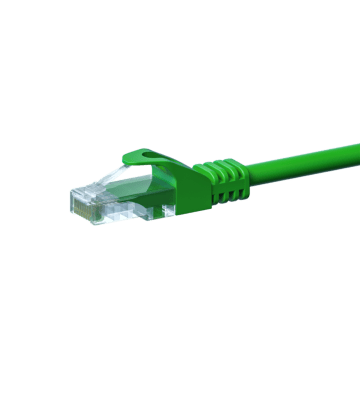 Cabo de rede CAT5e UTP de 2 m verde - CCA