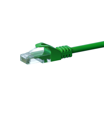 Cabo de rede CAT6 UTP de 2 m verde - CCA