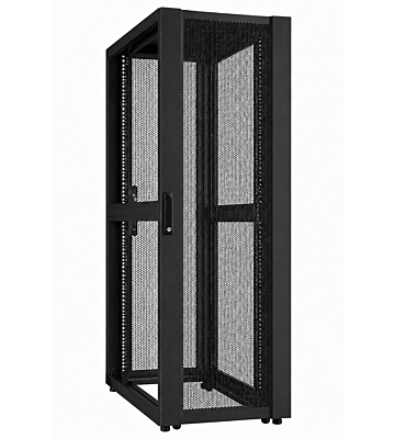 Caixa para servidor de data center 52U com porta perfurada 600x1000x2400mm (LxPxA)