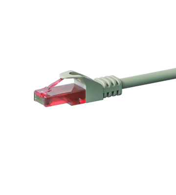 Cabo de rede UTP CAT6 de 0,15 m cinzento - 100% cobre
