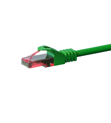Cabo de rede UTP CAT6 de 3 m, verde - 100% cobre
