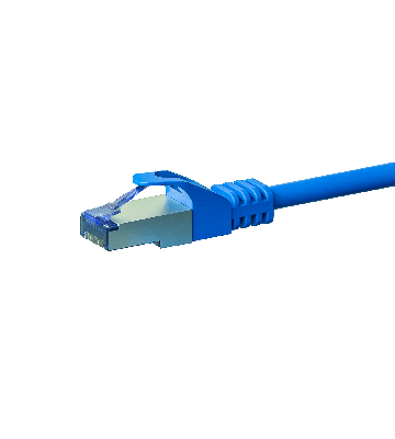 Cabo de rede CAT6a S/FTP (PIMF) de 10 m azul