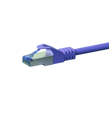 Cabo de rede CAT6a S/FTP (PIMF) de 5 m roxo