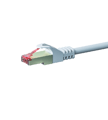 Cabo de rede CAT6 S/FTP (PIMF) de 0,50 m branco 