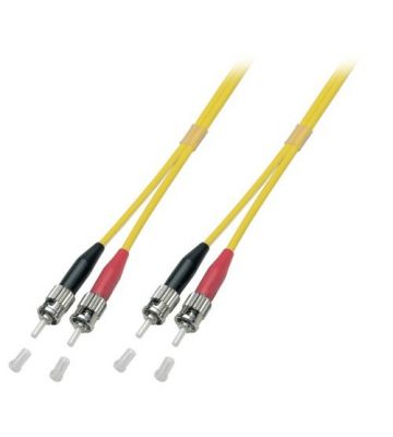 Cabo de fibra ótica duplex OS2 ST-ST 5m
