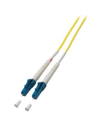 Cabo de fibra ótica simplex OS2 LC-LC 15m