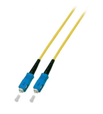 Cabo de fibra ótica simplex OS2 SC-SC 1m