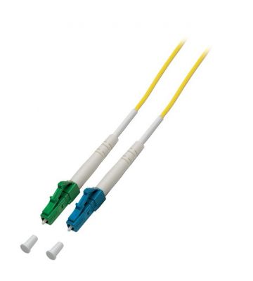 Cabo de fibra ótica simplex OS2 LC/APC-LC 1m