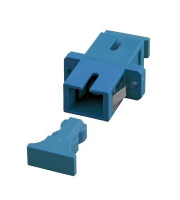 Acoplamento monomodo SC-SC simplex azul