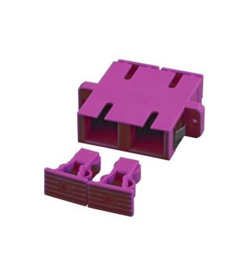 Acoplamento multimodo SC-SC duplex roxo