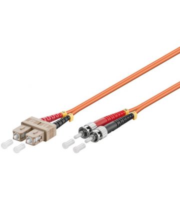 Cabo de fibra ótica SC-ST OM2 0,50m