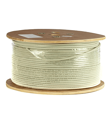 Cabo DANICOM CAT6A 100% cobre U/UTP 500m em rolo rígido - LSZH (Cca)