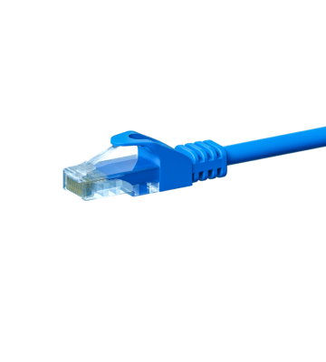 Cabo de rede CAT5e UTP de 2 m azul - CCA