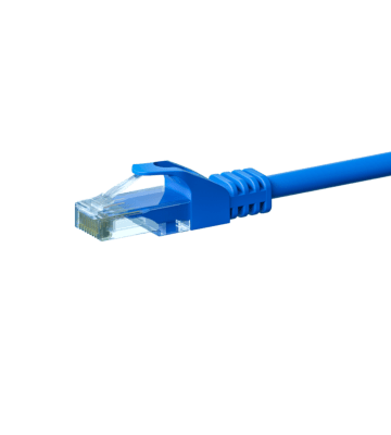 Cabo de rede CAT6 UTP de 5 m azul - CCA