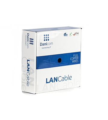 Cabo DANICOM CAT6 FTP 50m em bobine rígida - LSZH (Dca)