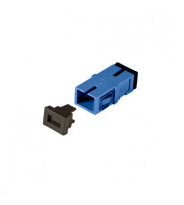 Acoplamento trapezoidal monomodo SC-SC simplex azul