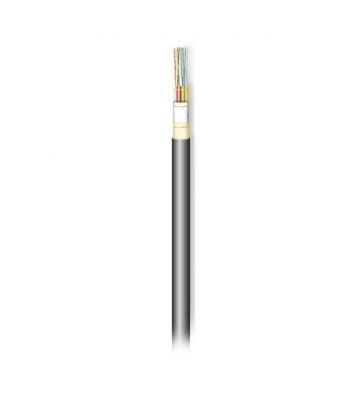 Cabo de fibra ótica OM2 personalizado para uso interior/exterior com 24 fibras.