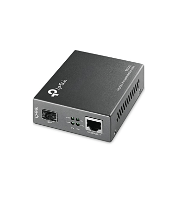 Conversor de fibra ótica TP-Link MC220L para módulos SFP monomodo/multimodo