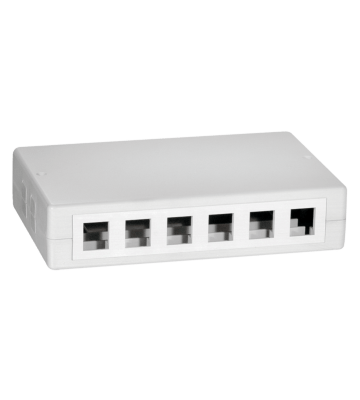 Keystone Media Box de 12 portas